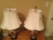 Pair of Decorative Ceramic Lamps