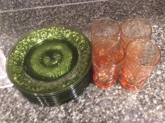 Assorted Vintage Glassware