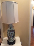Large Oriental Themed Lamp