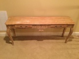 Console Table with Two Drawers
