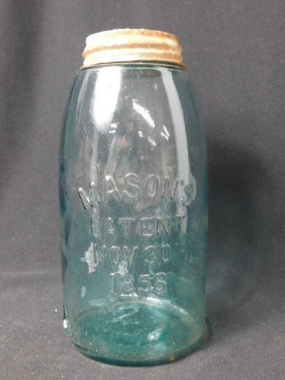 Fruit Jar - Masons Patent Nov. 30, 1858