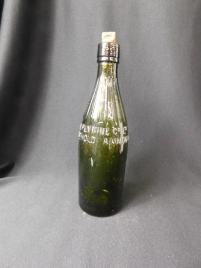 Bottle- Medicine The Plynine Co. (Green)
