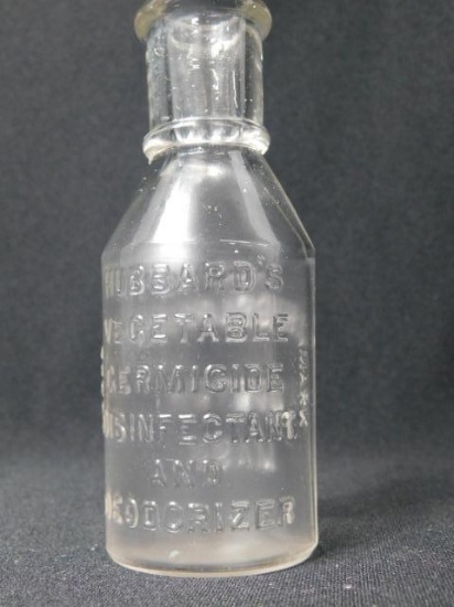 Bottle - Medicine Hubbard's Vegetable Germicide Disinfectant