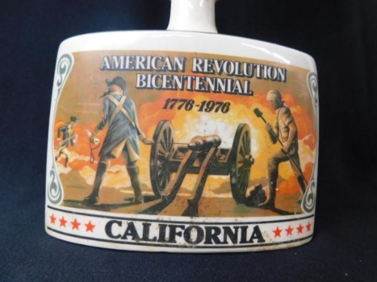 American Revolution 1776-1976 California Liquor Bottle