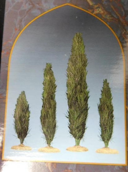 Cypress Tree Set #55522