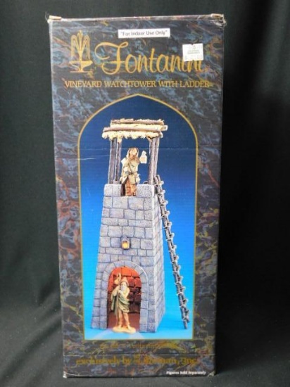 Vineyard Watch Tower With Ladder - Lighted #55506