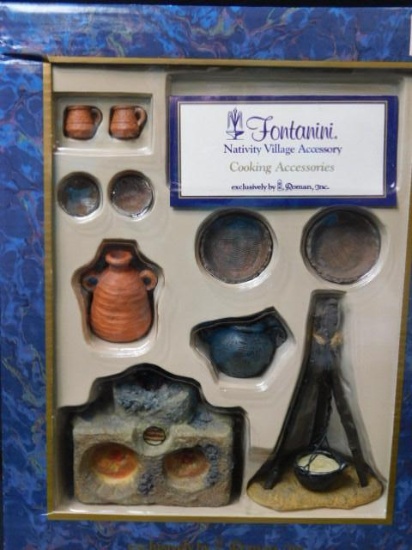 Nativity Village Accessory - Cooking Accessories #51187