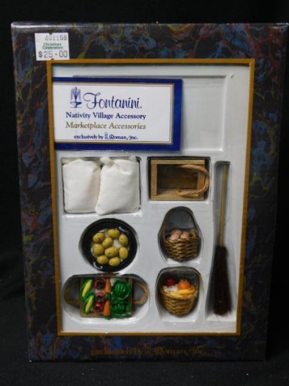Nativity Village Accessory - Marketplace Accessories #51159