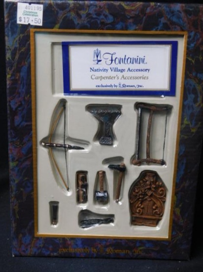 Nativity Village Accessory - Carpenter's Accessories #51195