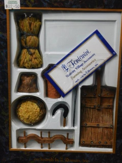 Nativity Village Accessory - Farming Accessories #51192