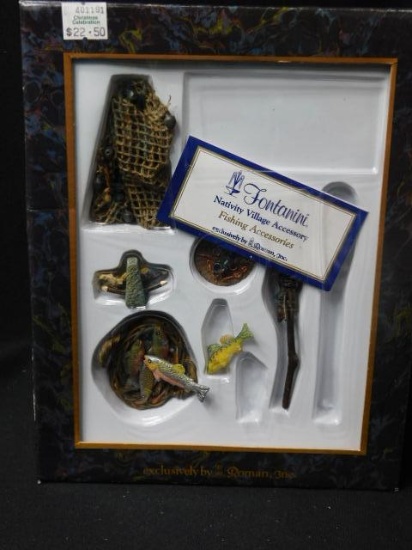 Nativity Village Accessory - Fishing Accessories #51191
