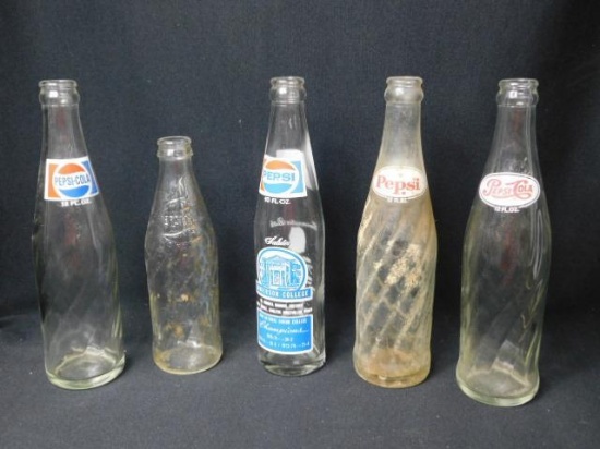 Old Pepsi Bottles (5)