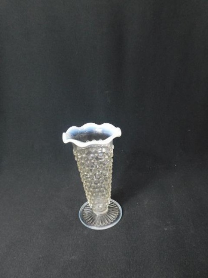 Fenton Moonstone Opalescent Vase