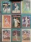 Lot of 9 Vintage Baseball Cards