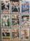 Lot of 9 Vintage Baseball Cards