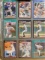 Lot of 9 Vintage Baseball Cards