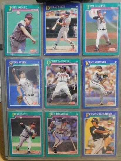 Lot of 9 Vintage Baseball Cards