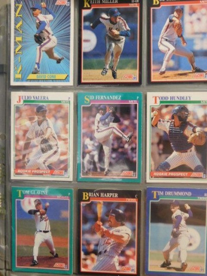 Lot of 9 Vintage Baseball Cards