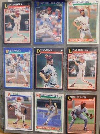 Lot of 9 Vintage Baseball Cards