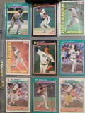 Lot of 9 Vintage Baseball Cards