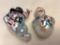 Radko Lot of Two Snowman Ornaments