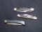 Knives (3) Case, used