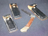 Knives (3) Pakistan with Cases