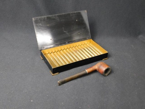 Pipe and Cigarette Box