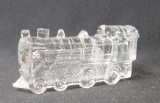 Train Glass Candy Container