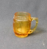 Brown Barrel Glass