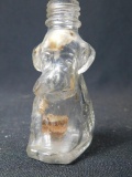 Glass Dog Candy Container