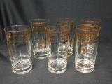 Lot of 6 South Carolina Tricentennial Glasses 1670-1970