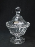 Covered Candy Dish The Toscany Collection - Lead Crystal