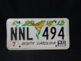 South Carolina Car Tag