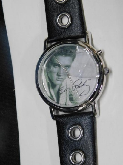 2001 Avon Musical Tribute Watch "Love Me Tender" Elvis Presley