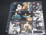 Lot of 9 Elvis Collector Cards 