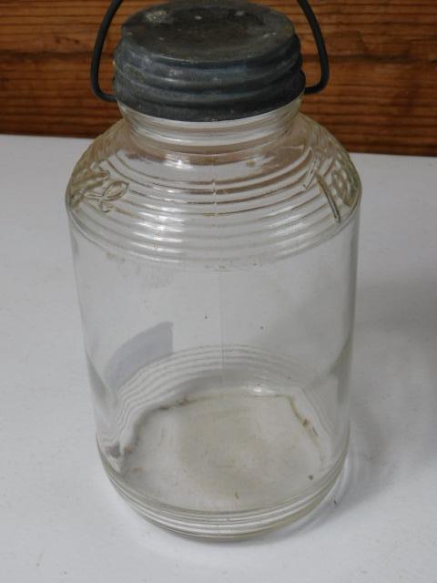 Half Gallon Glass Cookie Jar