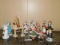 1 Lot of 14 Figurines