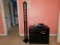 Toshiba VHS Player, TV Stand and CD/DVD Rack