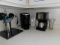 Keurig Coffee Maker, Mr. Coffee and Utensil Holder w/Contents
