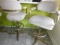 4 Swivel Upholstered Bar Stools.