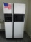 GE Side by Side 23.6 Cu. Ft. Refrigerator/Freezer w/Water & Ice