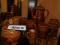 Pitcher, Creamer, Sugar, Toothpick Holder and 8 Cups