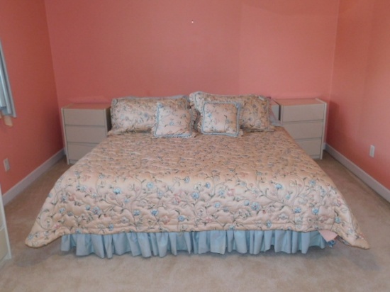 5 Piece White Bedroom Suite