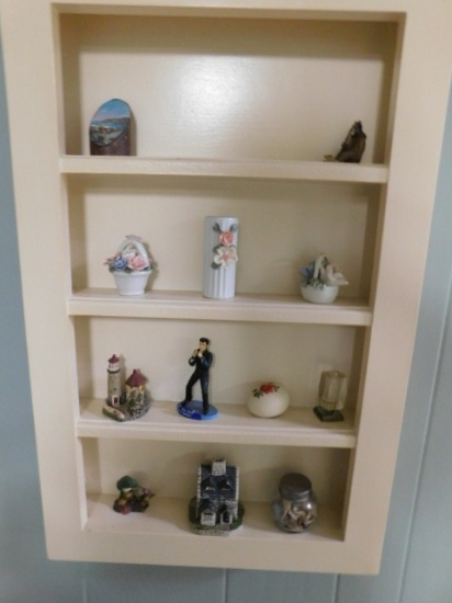 Barometer and Contents of Shadow Box