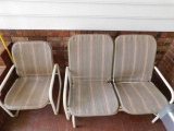 Patio Love Seat and 2 Side Chairs