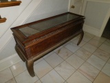 Cast Iron/Metal Base Sofa Table - Matches Lot #60
