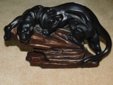 Stalking Panther Figurine