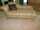 Very Ornated Frame Fainting Sofa w/Pillows