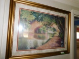 Large Gold Framed Print by Barbara Hails 1986